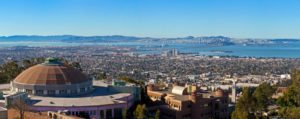 Berkeley Lab panoramic view including San Francisco Bay