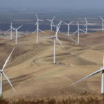 Wind turbines in Northern California's Altamont Pass wind farm